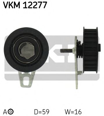VKM 12277 SKF Ролик модуля натягувача ременя1